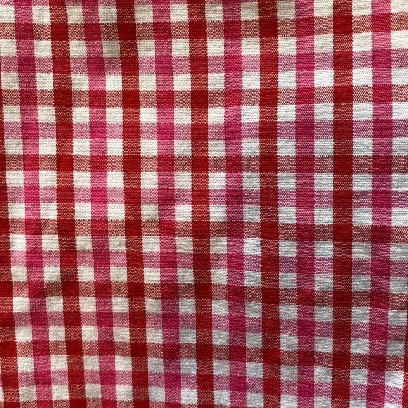 Tommy Hilfiger retro ruffle gingham fitted blouse. Size L ❤️ - Picture 7 of 8